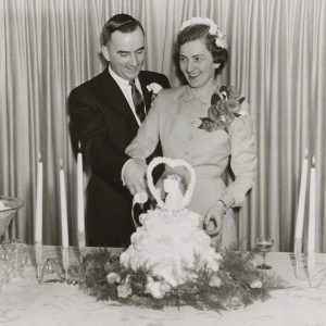 R.G. & Betty Baker's Wedding Day